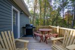open and private deck